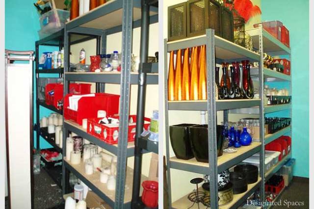 Storage Closet Before and After