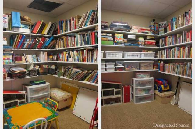 Toy Closet Before and After
