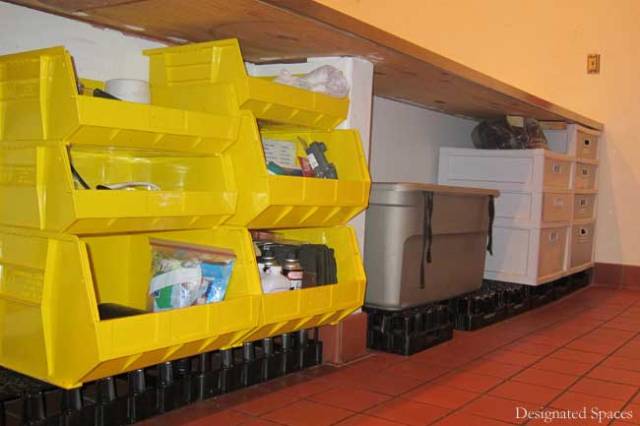 Serving Supplies Storage