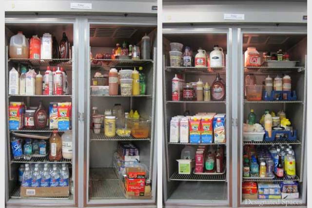 Refrigerator Before and After