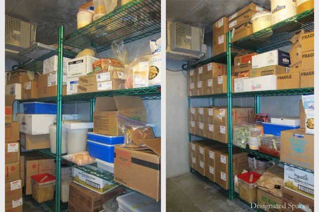 Walk-In Freezer Before and After