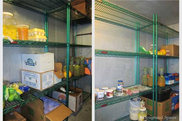 Walk-In Refrigerator Before and After