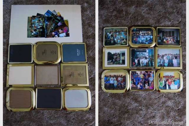 Family Reunion Photo Frames Before and After