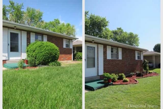 Front Yard Landscaping Before and After