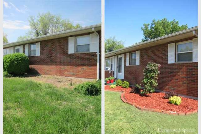 Front Yard Landscaping Before and After