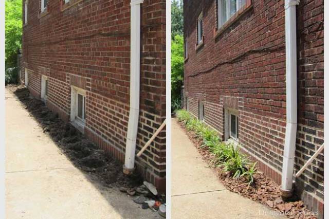 Driveway Landscaping Before and After