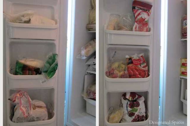 Freezer Before and After