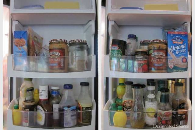 Refrigerator Before and After