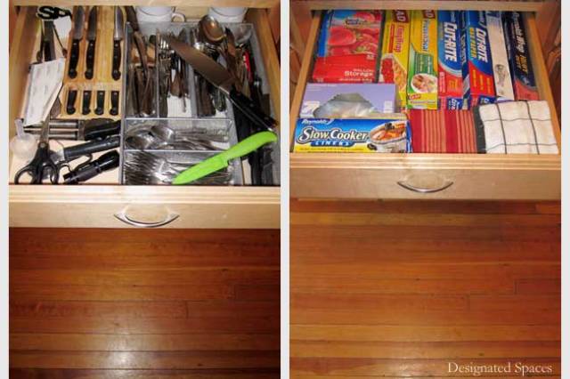 Kitchen Cabinets Before and After