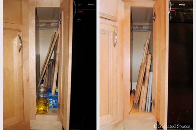 Kitchen Cabinets Before and After