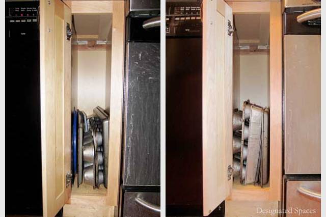 Kitchen Cabinets Before and After