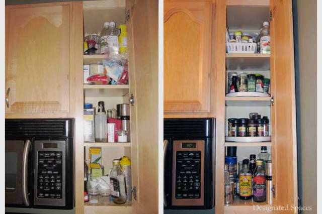 Kitchen Cabinets Before and After