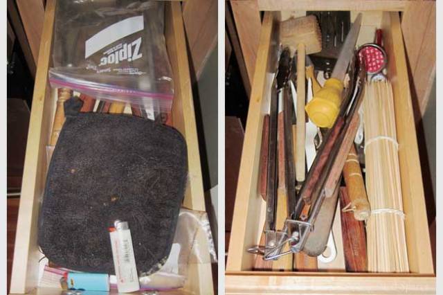 Kitchen Cabinets Before and After