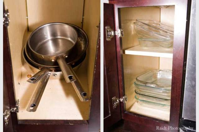 Kitchen Cabinets Before and After