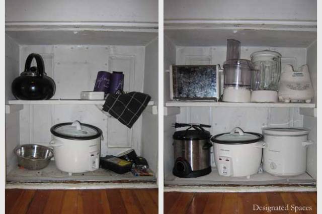 Kitchen Cabinets Before and After