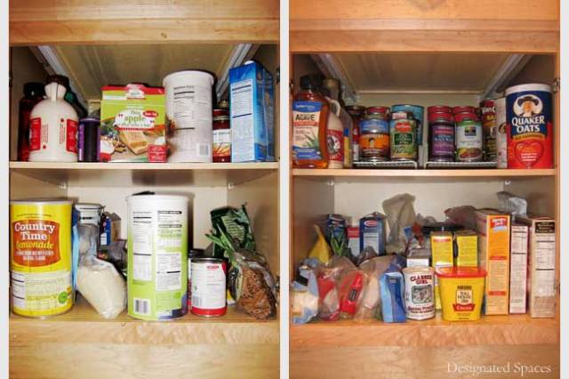 Kitchen Cabinets Before and After