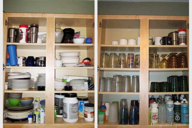 Kitchen Cabinets Before and After