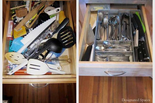 Kitchen Cabinets Before and After