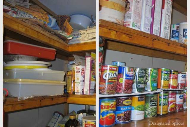 Kitchen Pantry Before and After