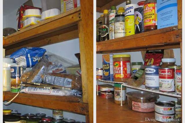 Kitchen Pantry Before and After