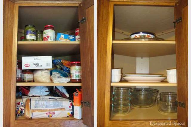 Kitchen Cabinets Before and After