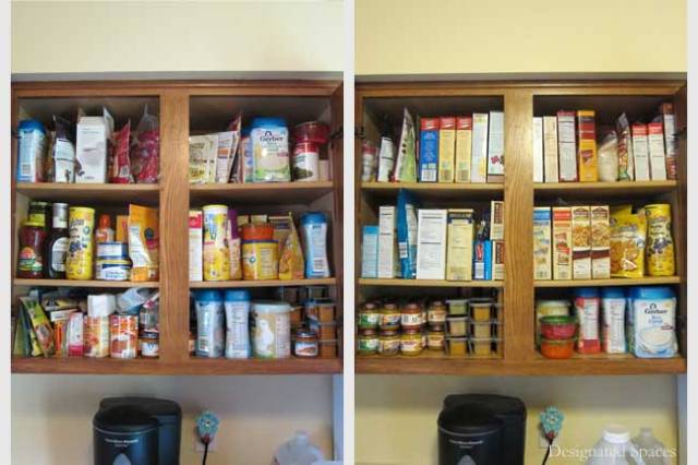 Kitchen Cabinets Before and After