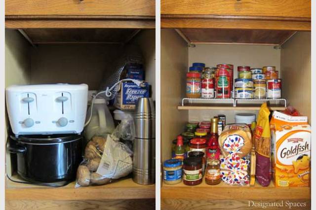 Kitchen Cabinets Before and After