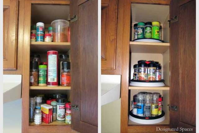 Kitchen Cabinets Before and After